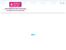 Tablet Screenshot of haremsecret.com